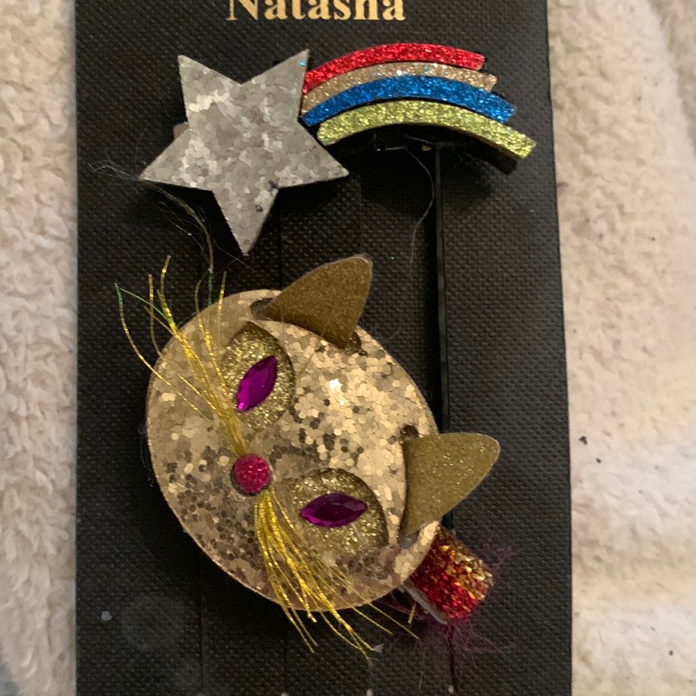 Natasha Cute hair clips